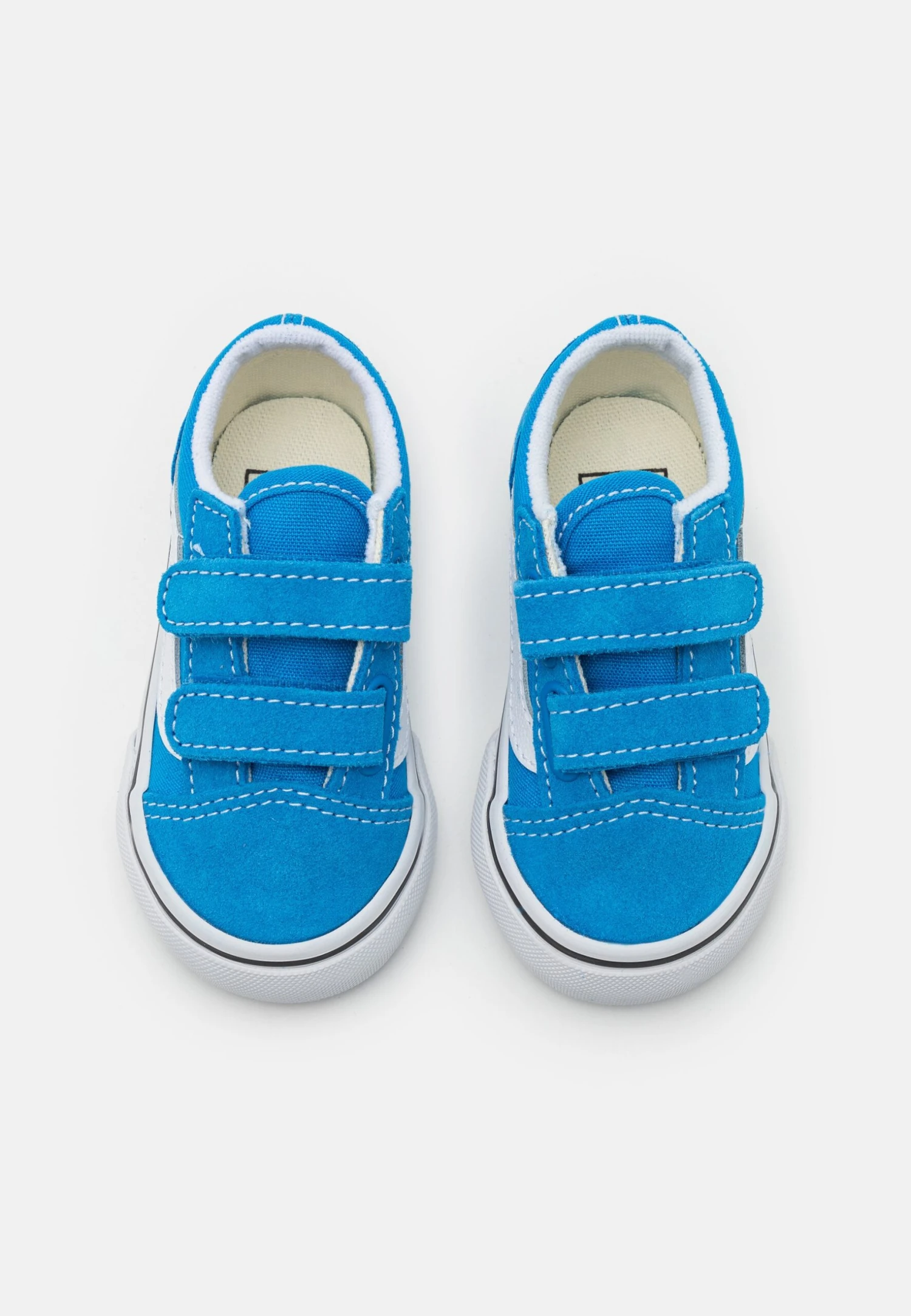 Vans Td Old Skool V Unisex - Sneakers Laag - Brilliant Blue 6 Vans Td Old Skool V Unisex - Sneakers Laag - Brilliant Blue - Afbeelding 4