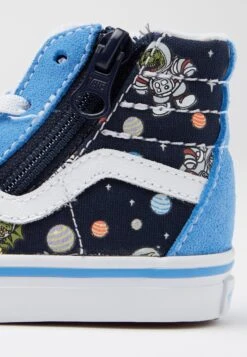 Vans Sk8-Hi Reissue Side Zip Unisex - Sneakers Hoog - Glow Cosmic Zoo/Black/Blue -Vans 062ab3588c644f268df53e44d076af3f