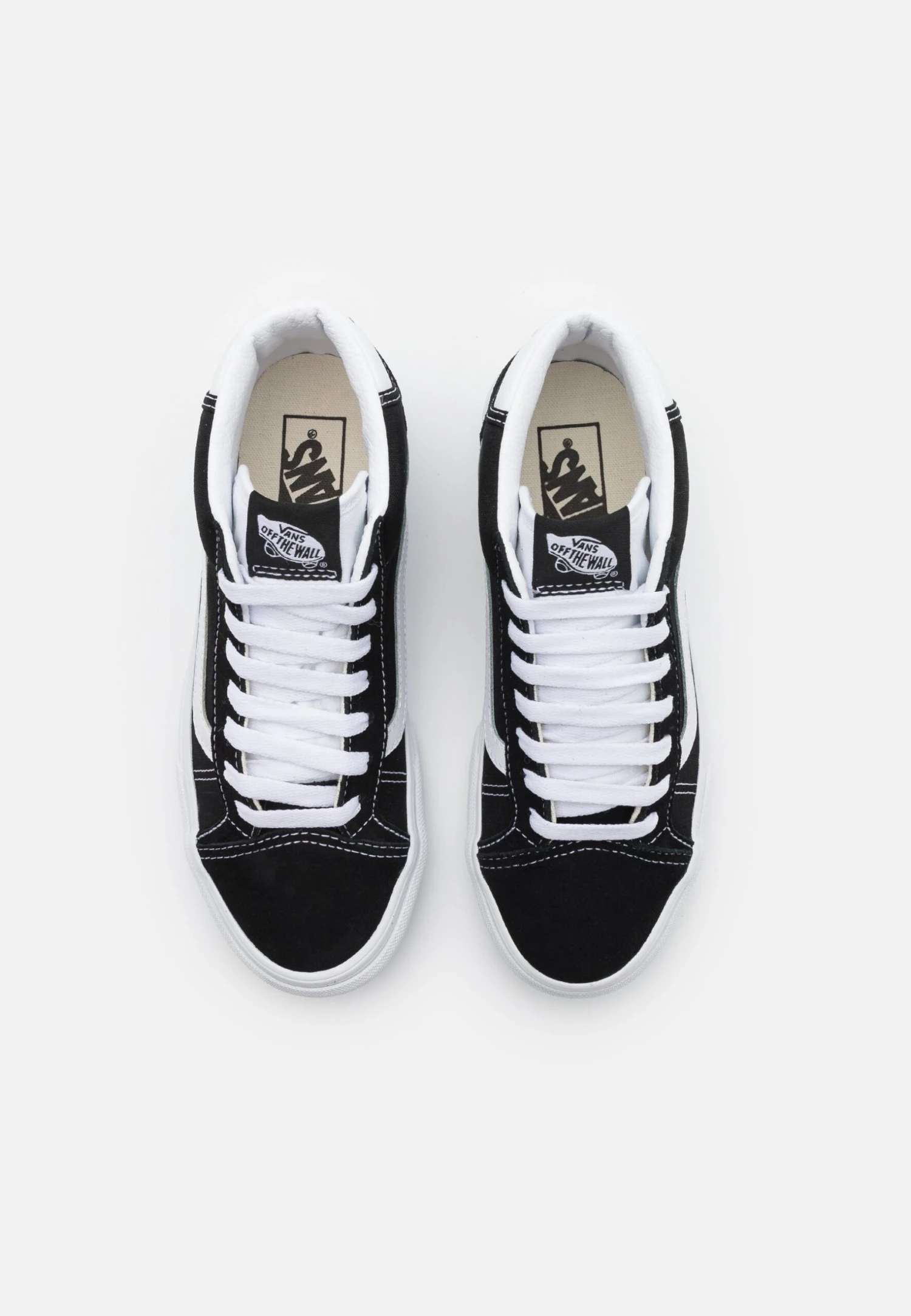 Vans Mid Skool 37 Unisex - Sneakers Hoog - Black/True White 8 Vans Mid Skool 37 Unisex - Sneakers Hoog - Black/True White - Afbeelding 6