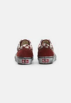 Vans Old Skool Unisex - Sneakers Laag - Stressed Red/White -Vans 0c5b7a639d03442399d9c655b8bc55c0
