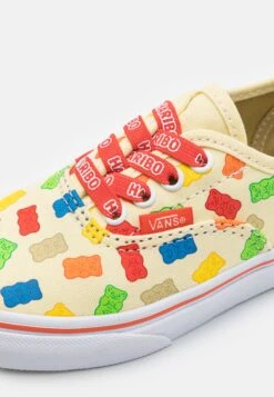 Vans Authentic Elastic Lace Unisex - Sneakers Laag - White/Red -Vans 0d95272a1a6a44d1a03af0567dc37282