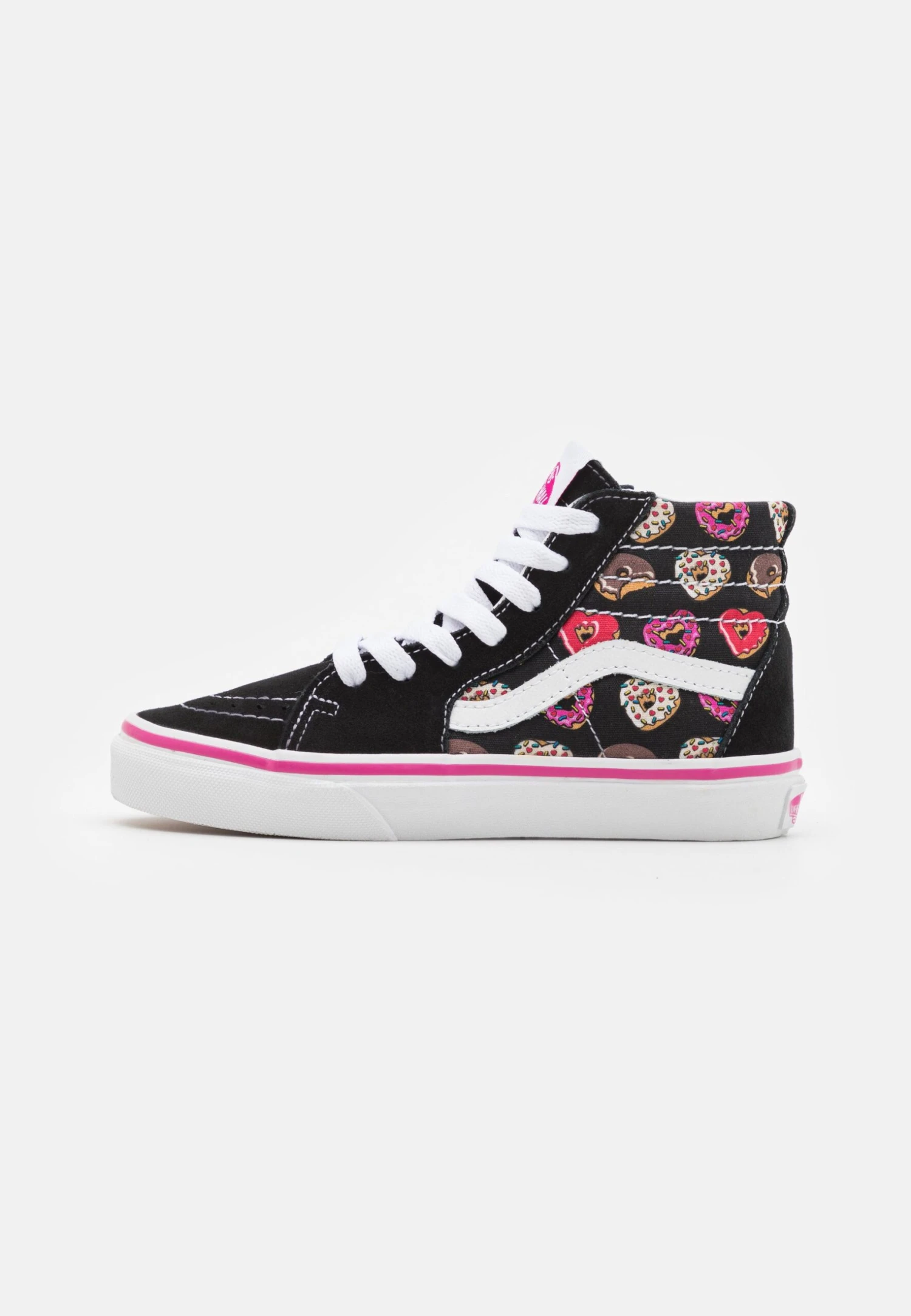 Vans Sk8-Hi Unisex - Sneakers Hoog - Black/Pink 3 Vans Sk8-Hi Unisex - Sneakers Hoog - Black/Pink