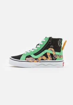 Vans Sk8 Reissue Side Zip - Sneakers Hoog - Green/Black