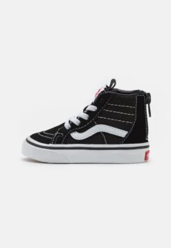 Vans Sk8 Hi Zip Unisex - Sneakers Hoog - Black/White