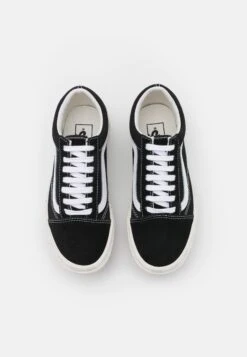 Vans Old Skool Stacked - Sneakers Laag - Black/Blanc -Vans 12edd5ff6a7848098ee1e9308cafb969