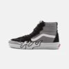 Vans Sk8-Hi Flame Unisex - Sneakers Hoog - Gray -Vans 12fc98566a9740a7aa56583d2af0e297