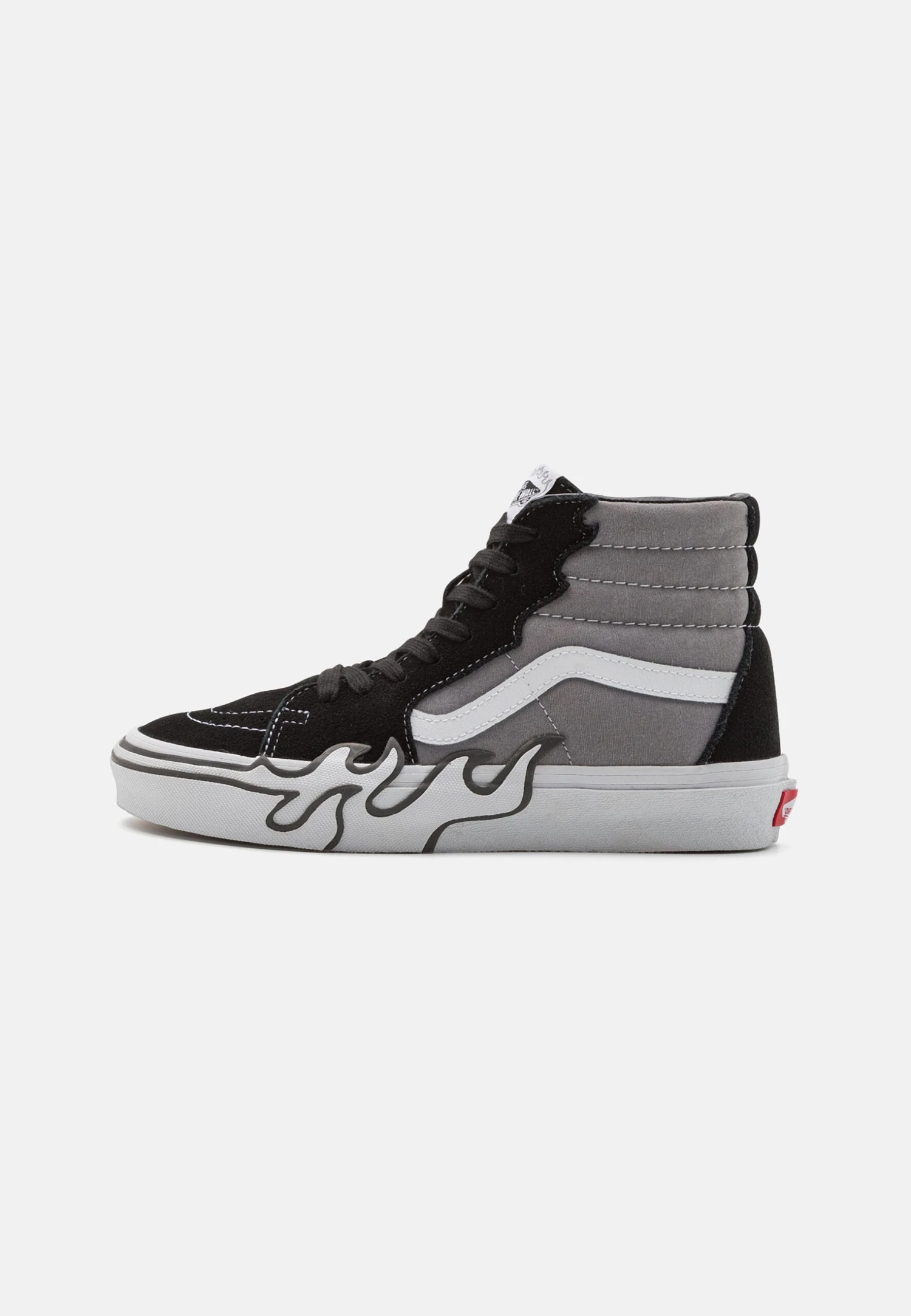 Vans Sk8-Hi Flame Unisex - Sneakers Hoog - Gray 3 Vans Sk8-Hi Flame Unisex - Sneakers Hoog - Gray