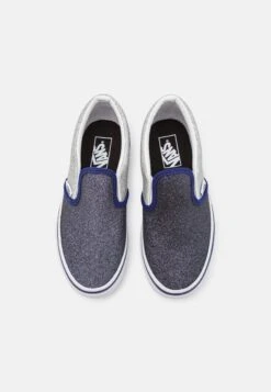 Vans Classic Slip-On Unisex - Instappers - Glitter/Silver/Navy -Vans 13671ca2b8874d699dd3747fdecd0857
