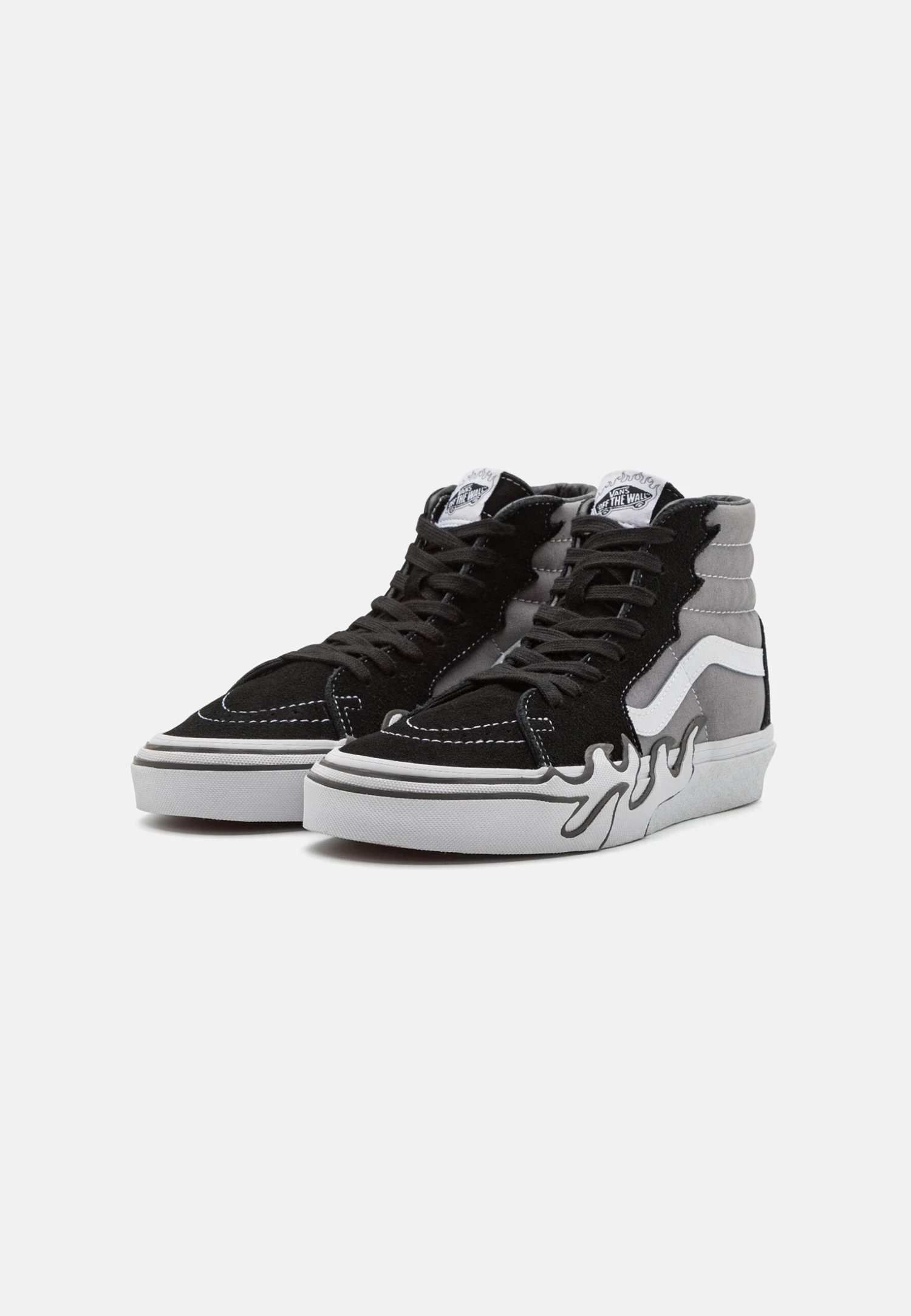 Vans Sk8-Hi Flame Unisex - Sneakers Hoog - Gray 4 Vans Sk8-Hi Flame Unisex - Sneakers Hoog - Gray - Afbeelding 2