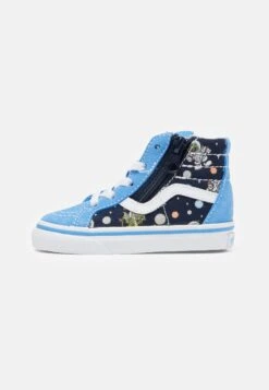 Vans Sk8-Hi Reissue Side Zip Unisex - Sneakers Hoog - Glow Cosmic Zoo/Black/Blue