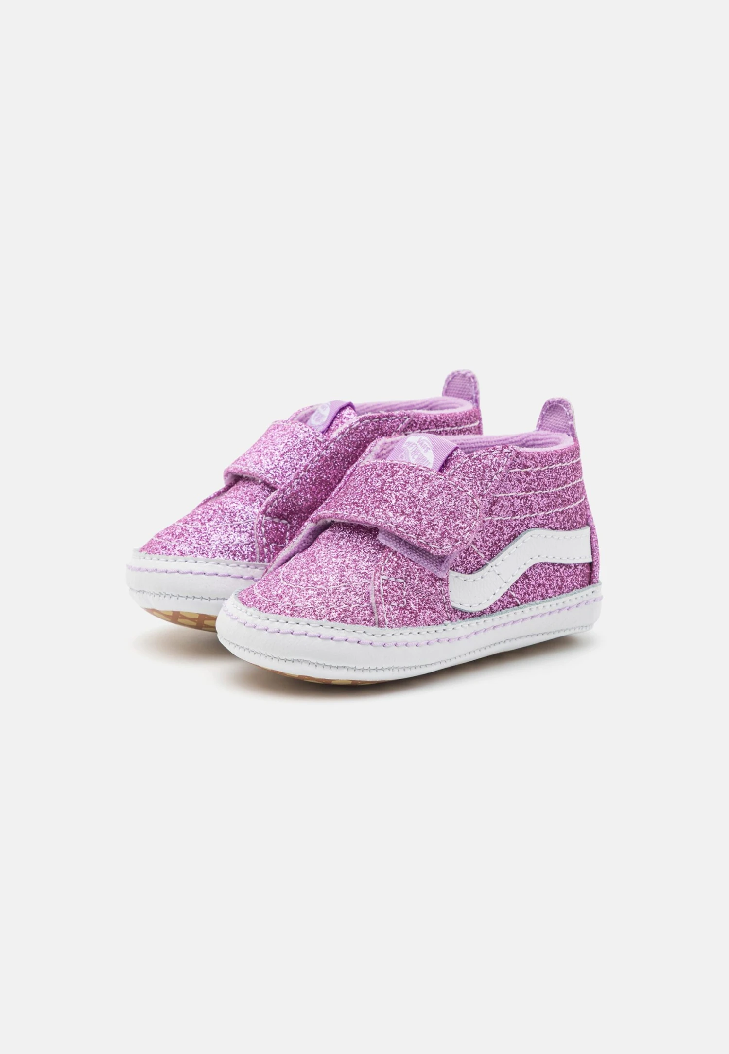 Vans In Sk8-Hi Crib - Babyschoenen - Glitter Lila 4 Vans In Sk8-Hi Crib - Babyschoenen - Glitter Lila - Afbeelding 2