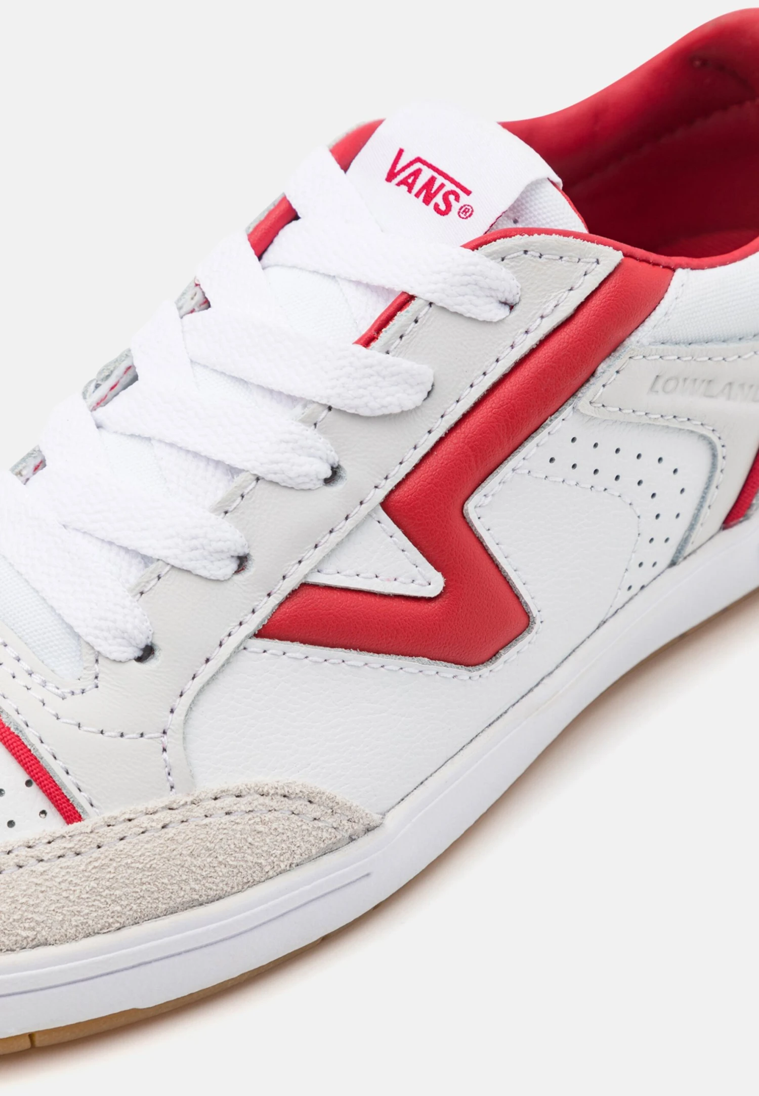 Vans Lowland Unisex - Sneakers Laag - Court Red/White 8 Vans Lowland Unisex - Sneakers Laag - Court Red/White - Afbeelding 6