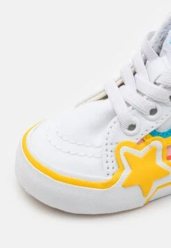 Vans Sk8-Hi Zip Rainbow Star Unisex - Sneakers Hoog - True White/Multi-Coloured -Vans 1aae71fb12f84ee09d9e6a88f93fe8cb