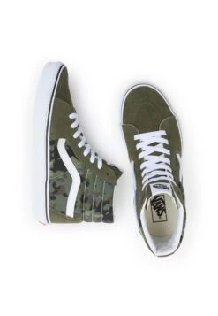 Vans Sk-Hi - Sneakers Hoog - Green Multi -Vans 1d9b334bae7b46adbe7a833749cafe66