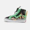 Vans Sk8-Hi Reissue Side Zip Unisex - Sneakers Hoog - Green/Black -Vans 21f779f0c5eb4e8bbe1ed405c9ae2462