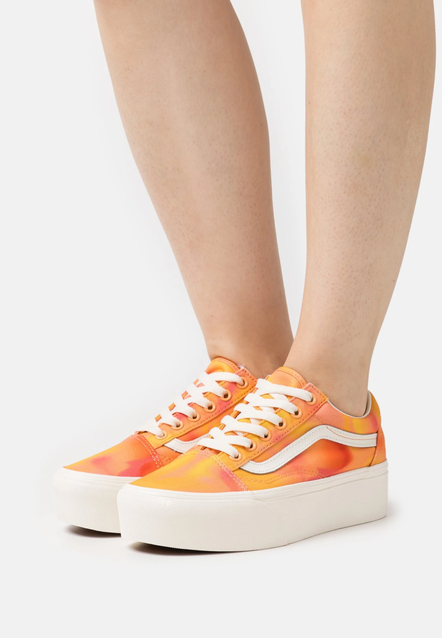 Vans Ua Old Skool Stackform - Sneakers Laag - Tonal Orange 3 Vans Ua Old Skool Stackform - Sneakers Laag - Tonal Orange