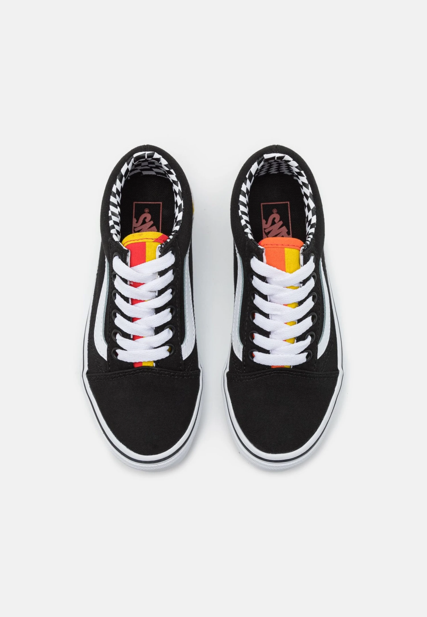 Vans Old Skool Unisex - Sneakers Laag - Black/Multi-Coloured 6 Vans Old Skool Unisex - Sneakers Laag - Black/Multi-Coloured - Afbeelding 4