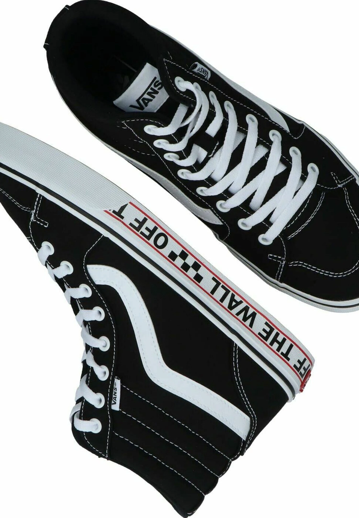 Vans Sneakers Hoog - Otw Sidewall Black White 9 Vans Sneakers Hoog - Otw Sidewall Black White - Afbeelding 7