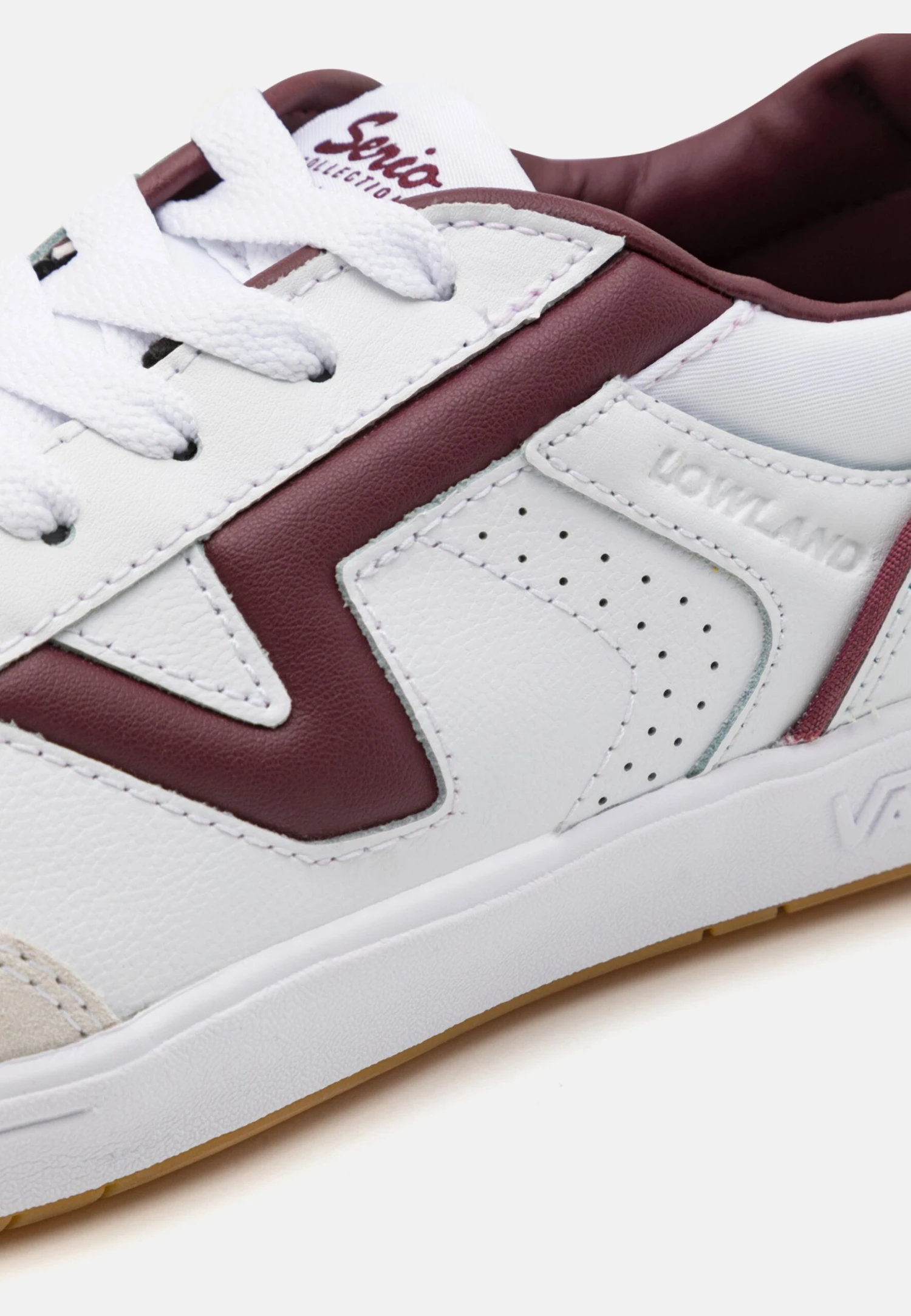 Vans Lowland Unisex - Sneakers Laag - True White/Port Royale 8 Vans Lowland Unisex - Sneakers Laag - True White/Port Royale - Afbeelding 6