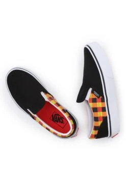Vans Classic Slip-On Unisex - Sneakers Laag - Black -Vans 314689b926374ddabdf7280547de1704