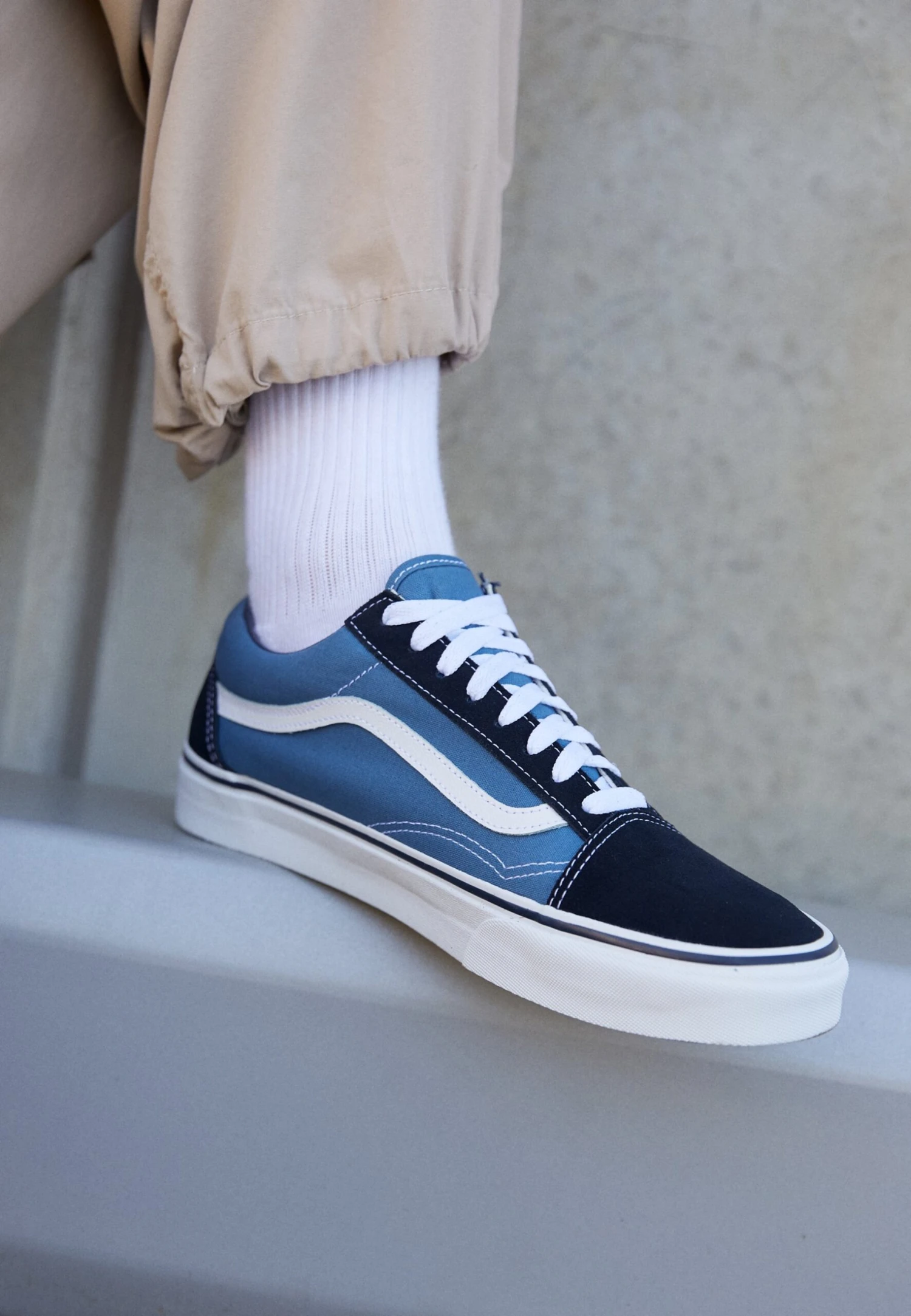 Vans Ua Old Skool Unisex - Sneakers Laag - Navy 4 Vans Ua Old Skool Unisex - Sneakers Laag - Navy - Afbeelding 2