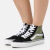 Vans Tapered - Sneakers Hoog - Green -Vans 38a7806c83c94a4fb417a63195f737b5