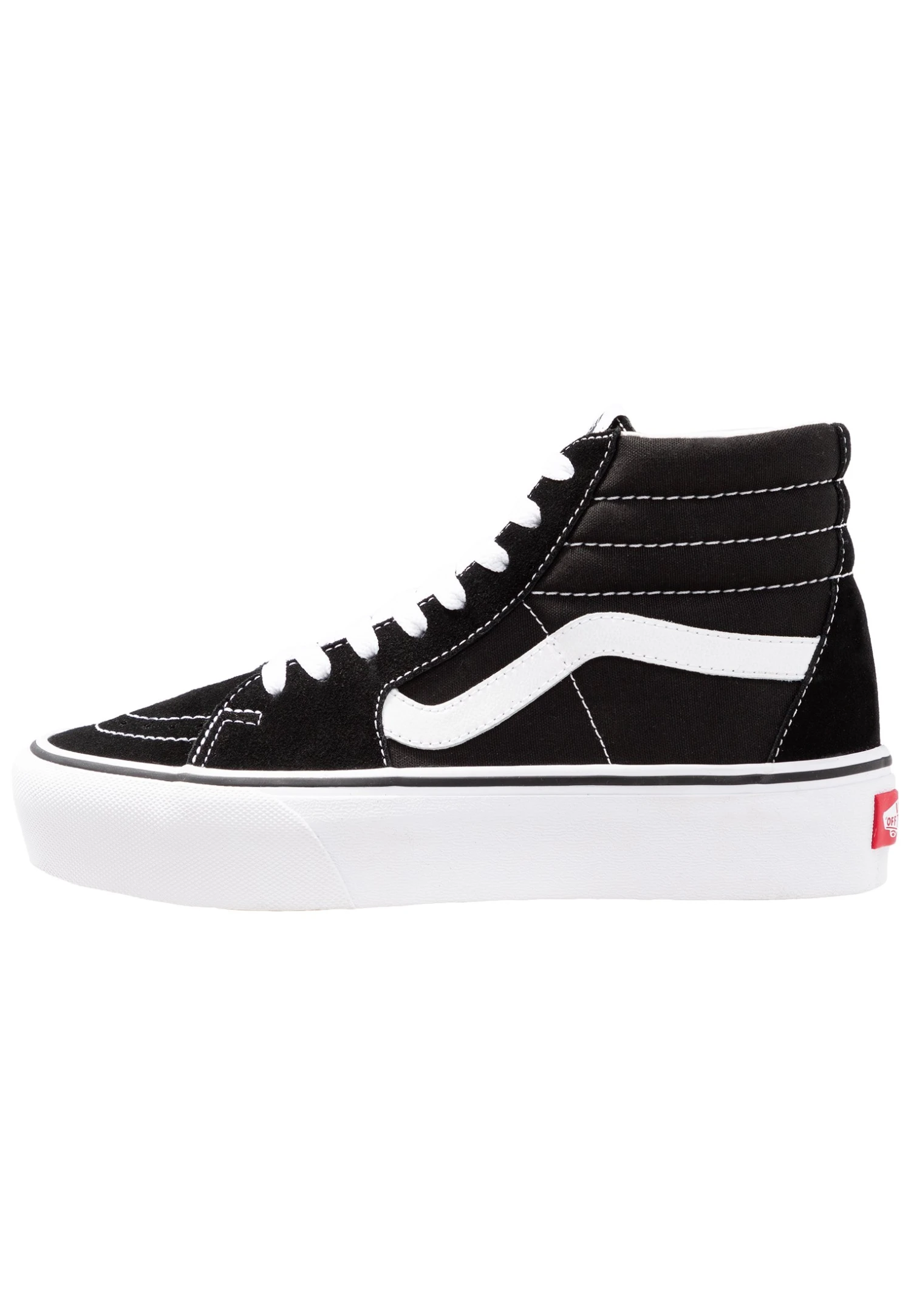 Vans Ua Sk8-Hi Platform 2.0 - Sneakers Hoog - Black/True White 5 Vans Ua Sk8-Hi Platform 2.0 - Sneakers Hoog - Black/True White - Afbeelding 3