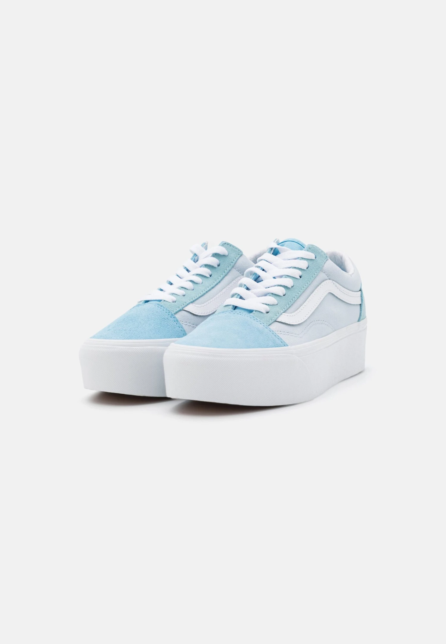 Vans Old Skool Stackform - Sneakers Laag - Color Block Blue 5 Vans Old Skool Stackform - Sneakers Laag - Color Block Blue - Afbeelding 3