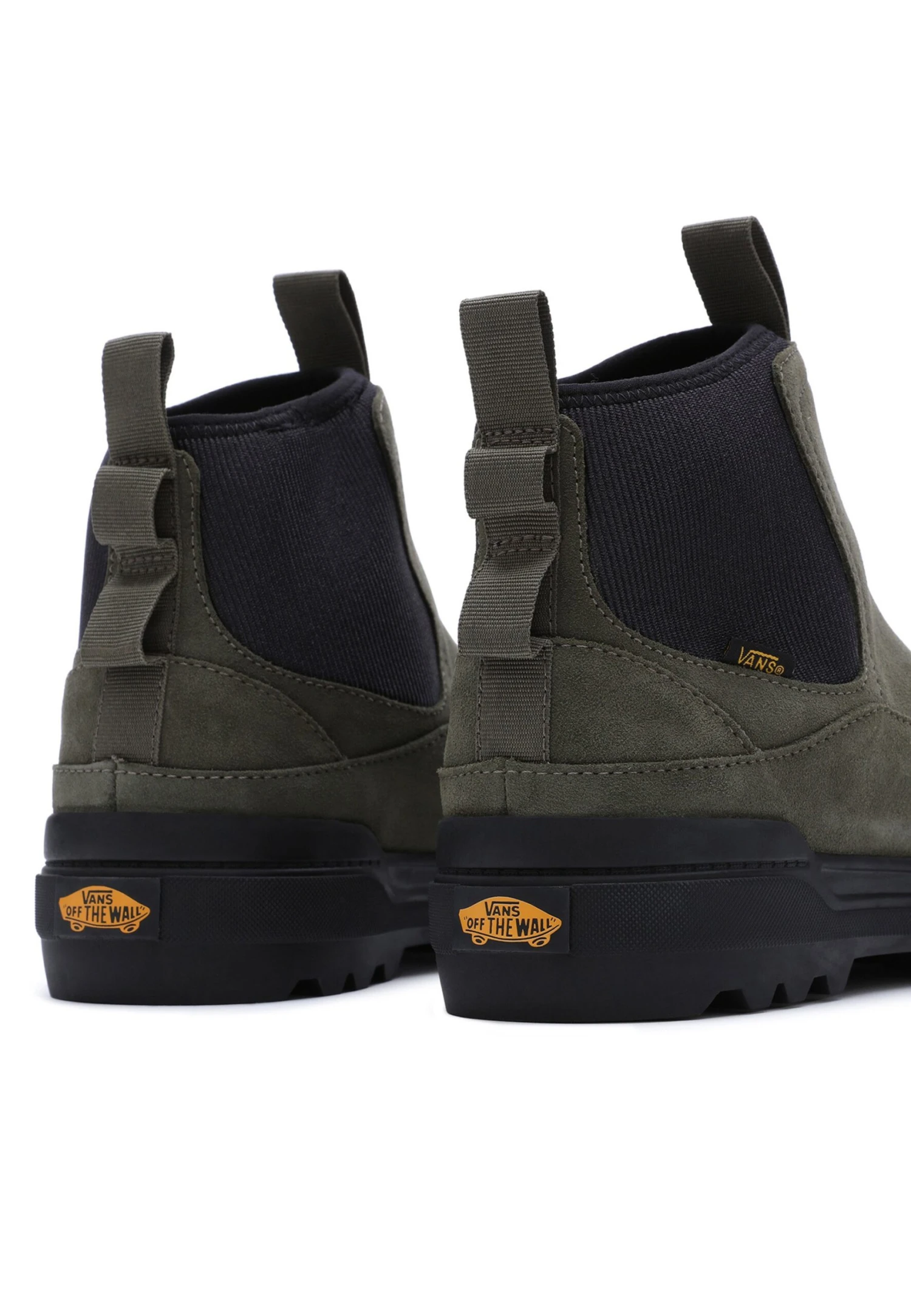 Vans Ua Colfax- Enkellaarsjes Met Plateauzool - Olive/Black 7 Vans Ua Colfax- Enkellaarsjes Met Plateauzool - Olive/Black - Afbeelding 5