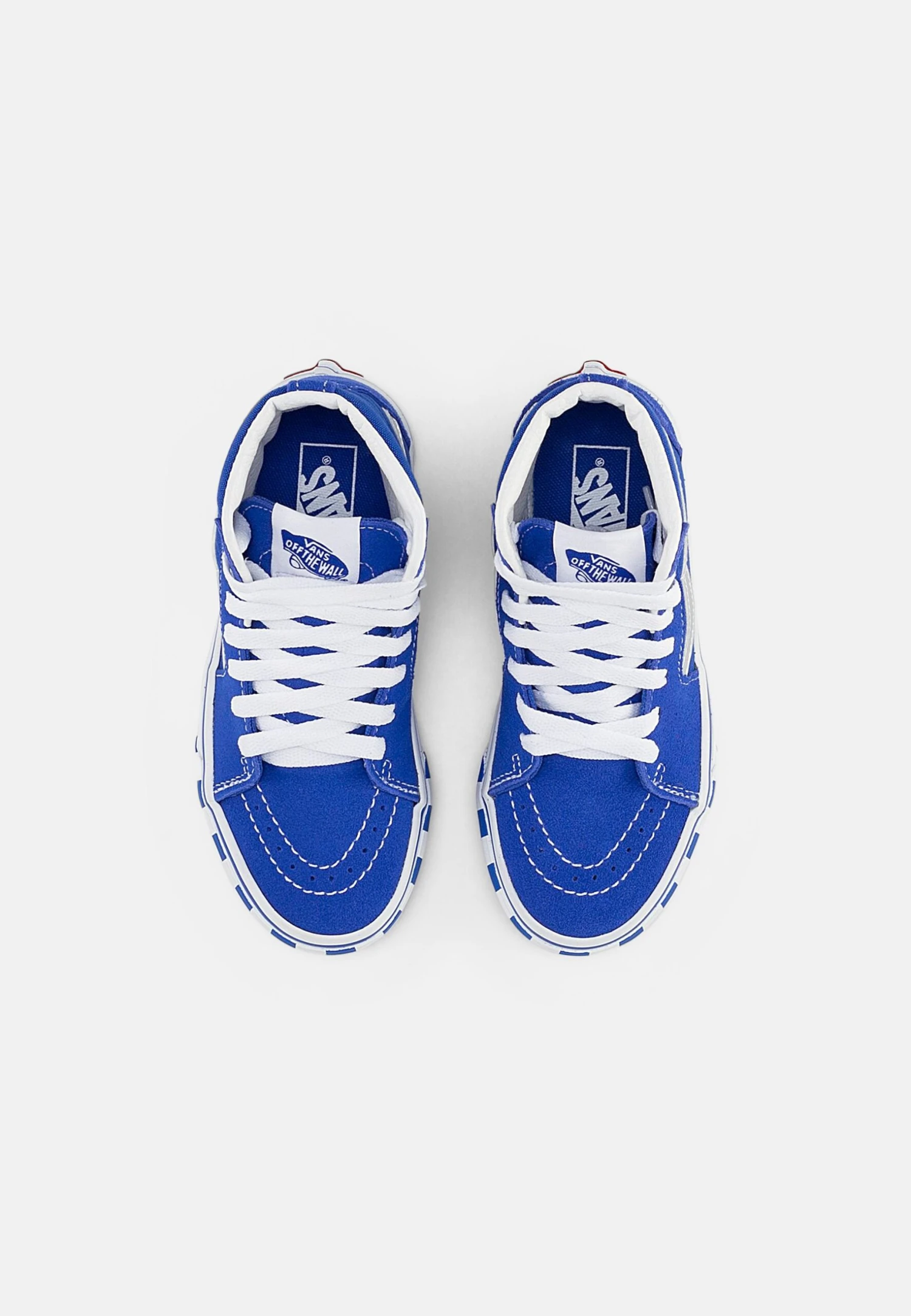 Vans Sk8-Hi Unisex - Sneakers Hoog - Reflective Sidestripe/Checkerboard/Dazzling Blue 6 Vans Sk8-Hi Unisex - Sneakers Hoog - Reflective Sidestripe/Checkerboard/Dazzling Blue - Afbeelding 4