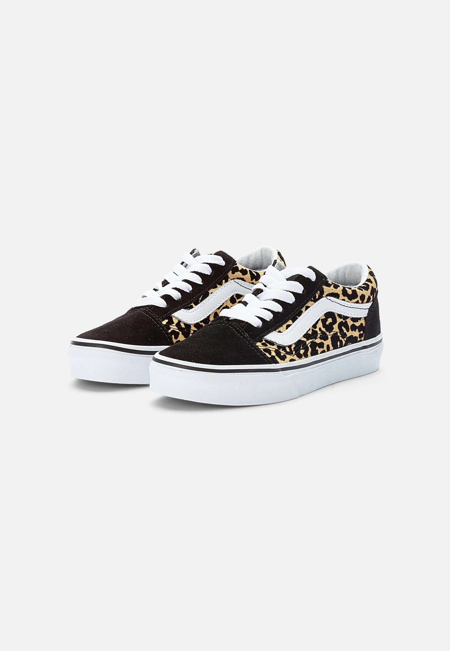 Vans Old Skool- Sneakers Laag - Flocked Leopard/Black/True White 4 Vans Old Skool- Sneakers Laag - Flocked Leopard/Black/True White - Afbeelding 2