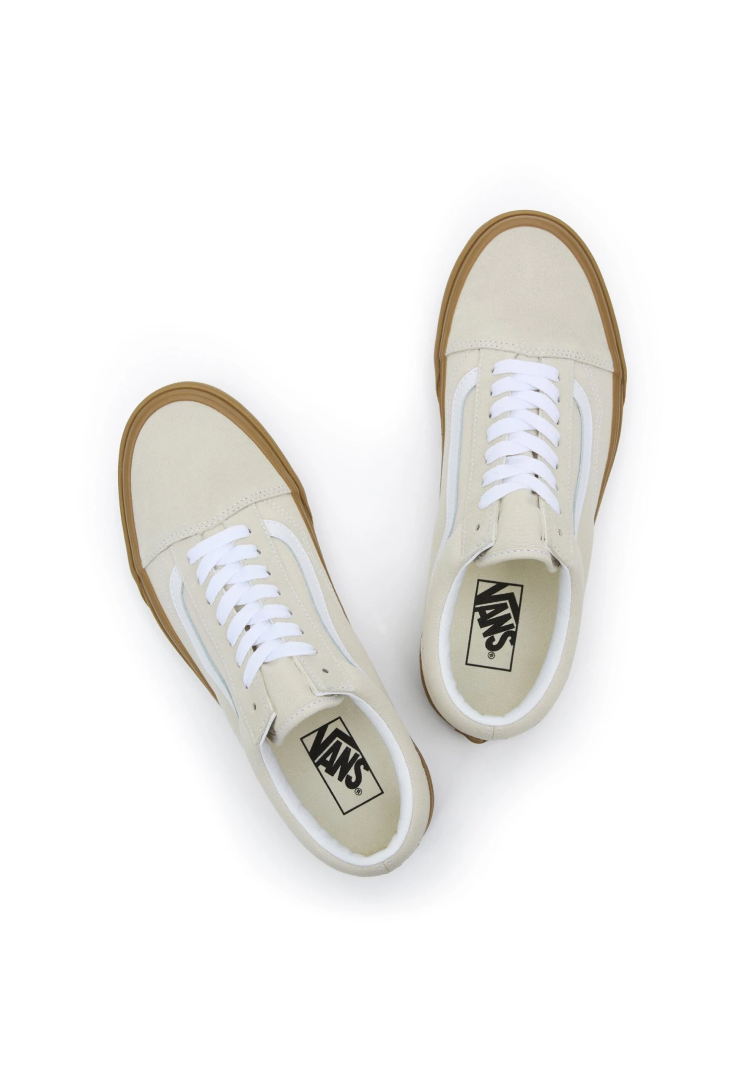 Vans Ua Old Skool Unisex - Sneakers Laag - Oatmeal Gum 5 Vans Ua Old Skool Unisex - Sneakers Laag - Oatmeal Gum - Afbeelding 3