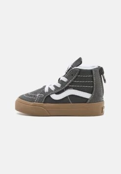 Vans Sk8-Hi Zip Unisex - Sneakers Hoog - Grey/True White