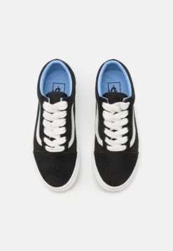 Vans Old Skool Unisex - Sneakers Laag - Black/Light Blue -Vans 52239a21110244f8ac728e5b940000ff