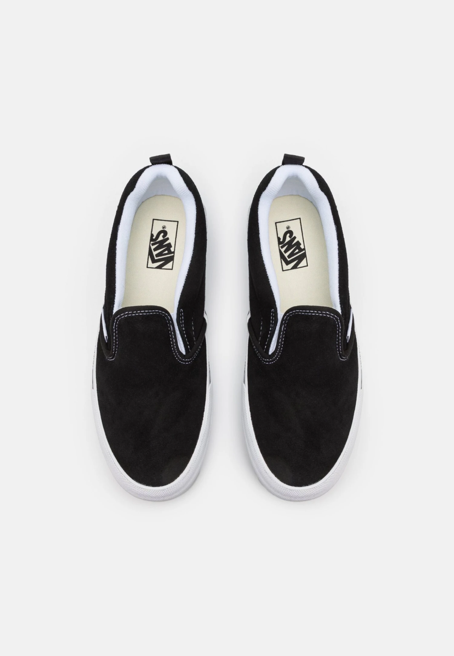 Vans Knu Slip Unisex - Instappers - Black/True White 6 Vans Knu Slip Unisex - Instappers - Black/True White - Afbeelding 4