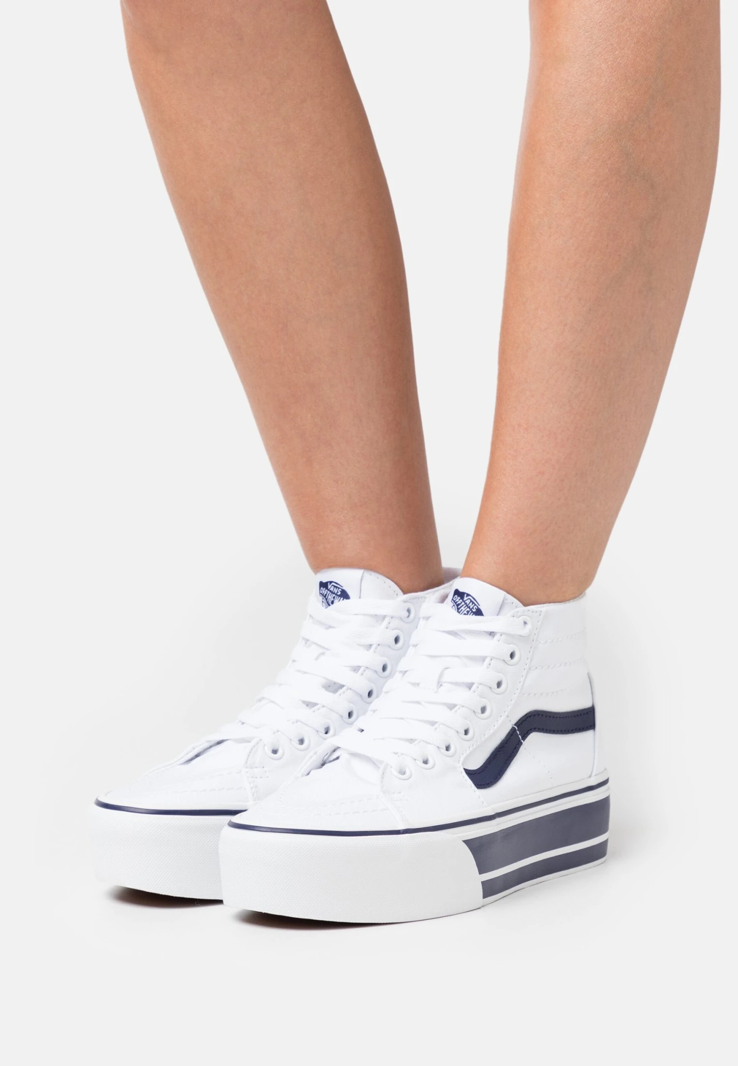 Vans Stackform - Sneakers Hoog - Navy/True White 3 Vans Stackform - Sneakers Hoog - Navy/True White