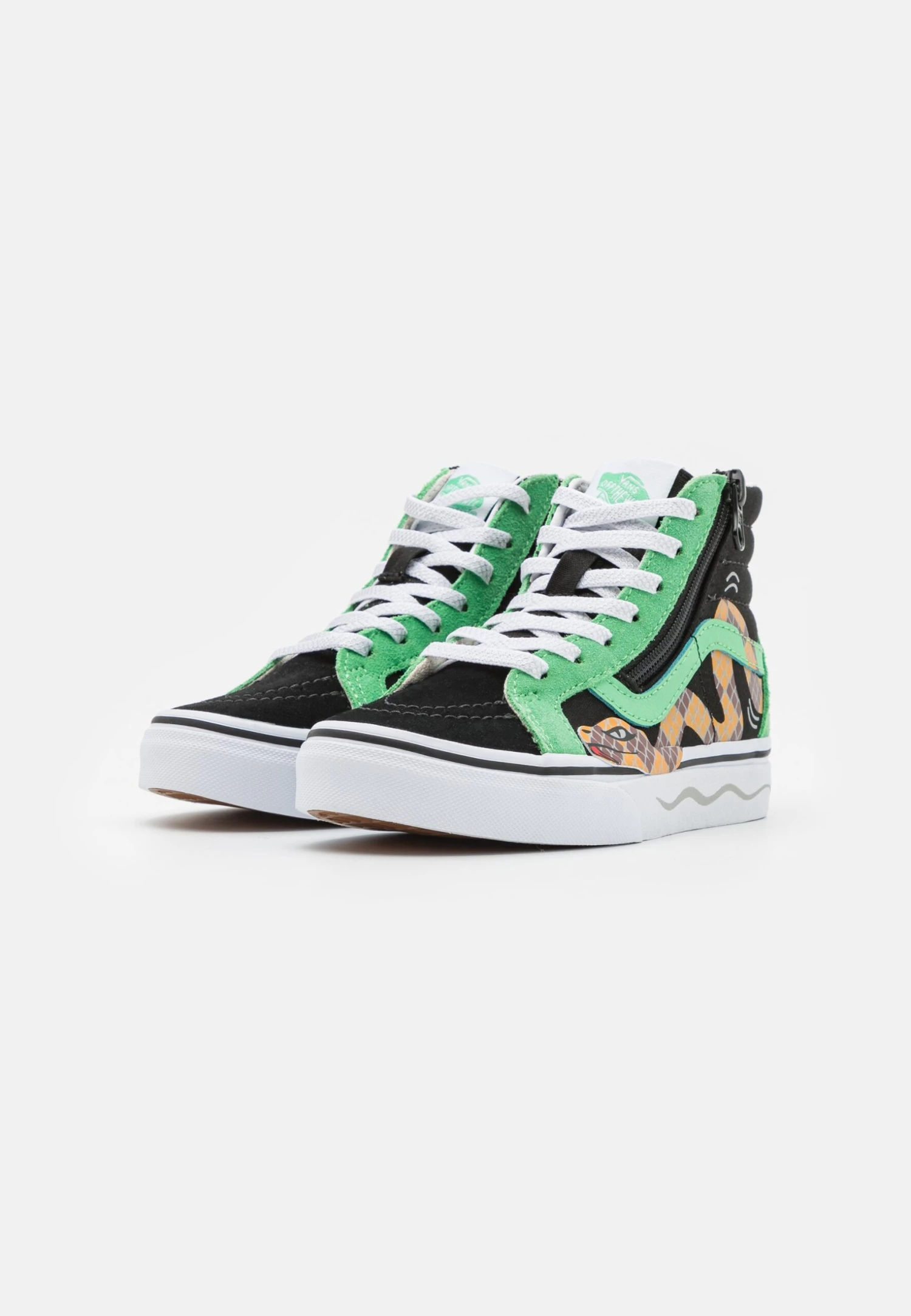 Vans Sk8 Reissue Side Zip - Sneakers Hoog - Green/Black 4 Vans Sk8 Reissue Side Zip - Sneakers Hoog - Green/Black - Afbeelding 2