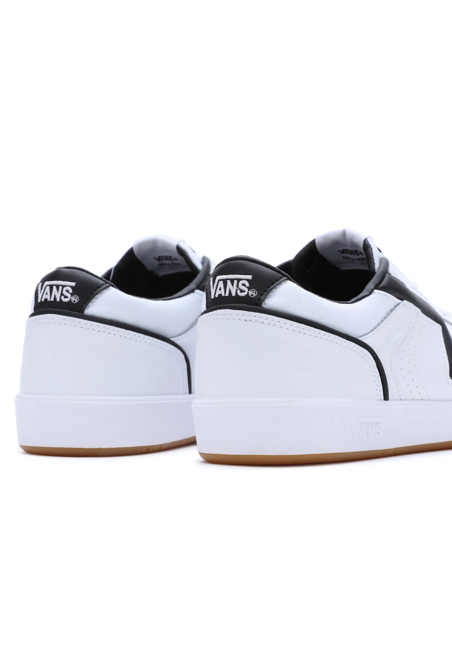 Vans Lowland Unisex - Sneakers Laag - Court True White/Black 7 Vans Lowland Unisex - Sneakers Laag - Court True White/Black - Afbeelding 5
