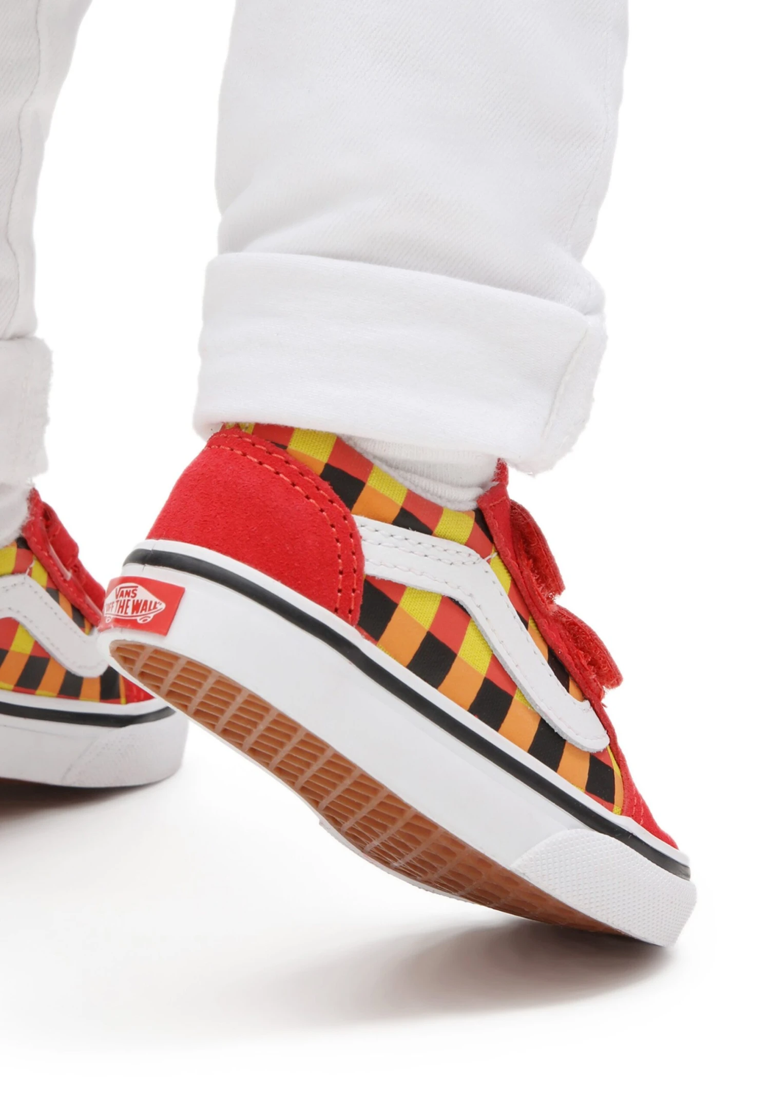 Vans Old Skool Unisex - Sneakers Laag - Medium Red 3 Vans Old Skool Unisex - Sneakers Laag - Medium Red