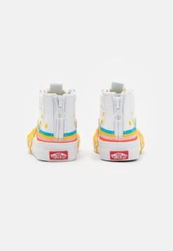 Vans Sk8-Hi Zip Rainbow Star Unisex - Sneakers Hoog - True White/Multi-Coloured -Vans 77c060f08c944ba89e1b719f3c5493d6