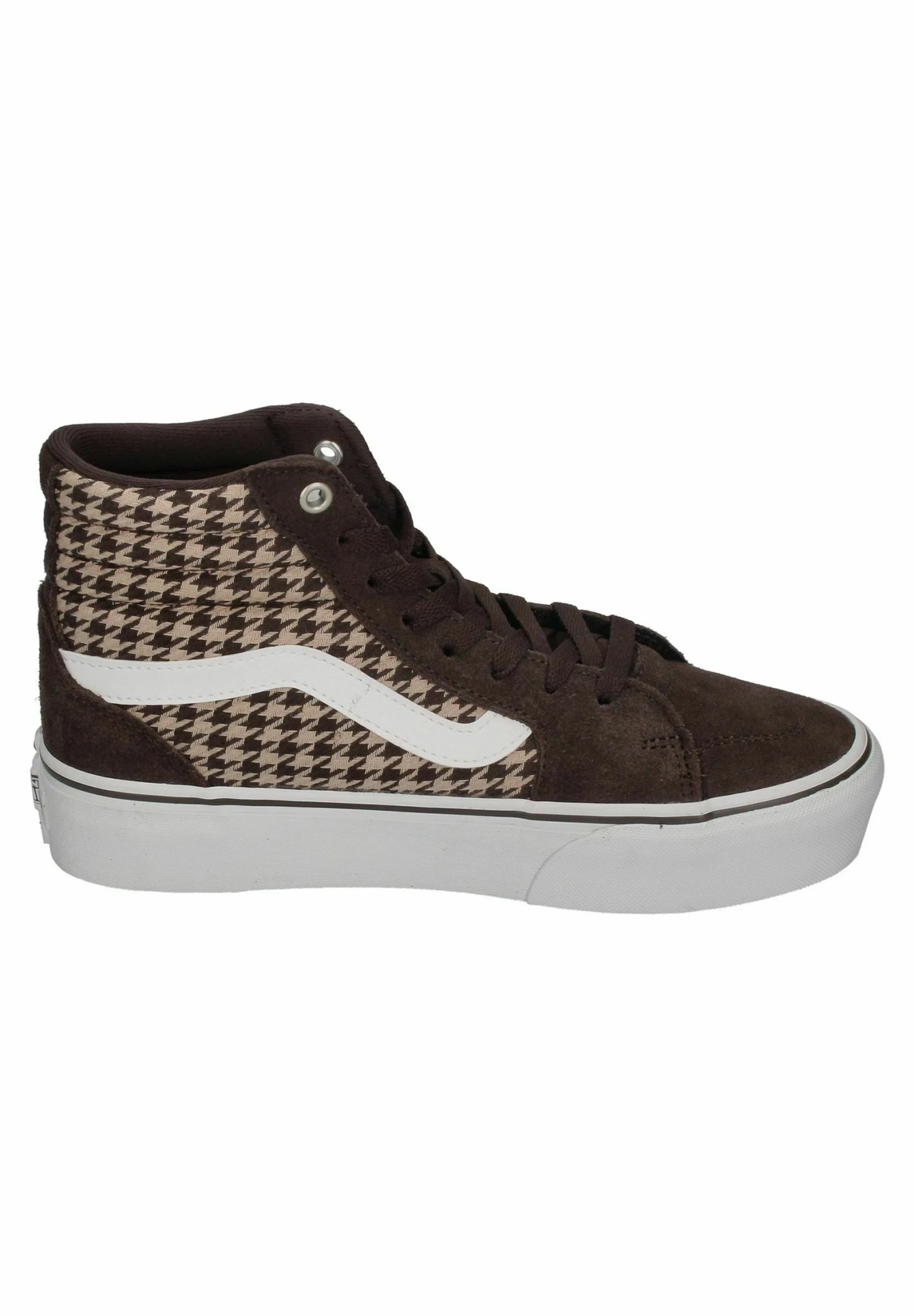 Vans Filmore Hi Platform Plaid - Sneakers Hoog - Plaid Mix Brown White 7 Vans Filmore Hi Platform Plaid - Sneakers Hoog - Plaid Mix Brown White - Afbeelding 5