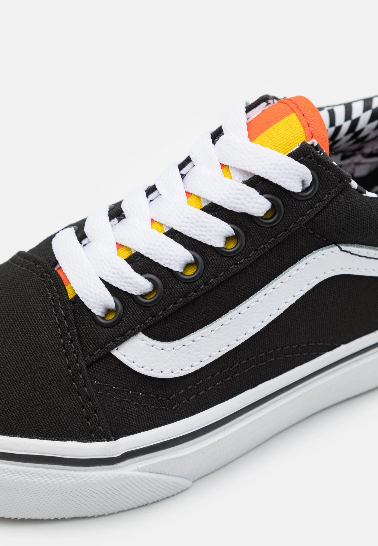 Vans Old Skool Unisex - Sneakers Laag - Black/Multi-Coloured 9 Vans Old Skool Unisex - Sneakers Laag - Black/Multi-Coloured - Afbeelding 7