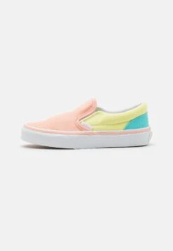 Vans Classic Slip-On Unisex - Sneakers Laag - Pastel/Multi-Coloured/White