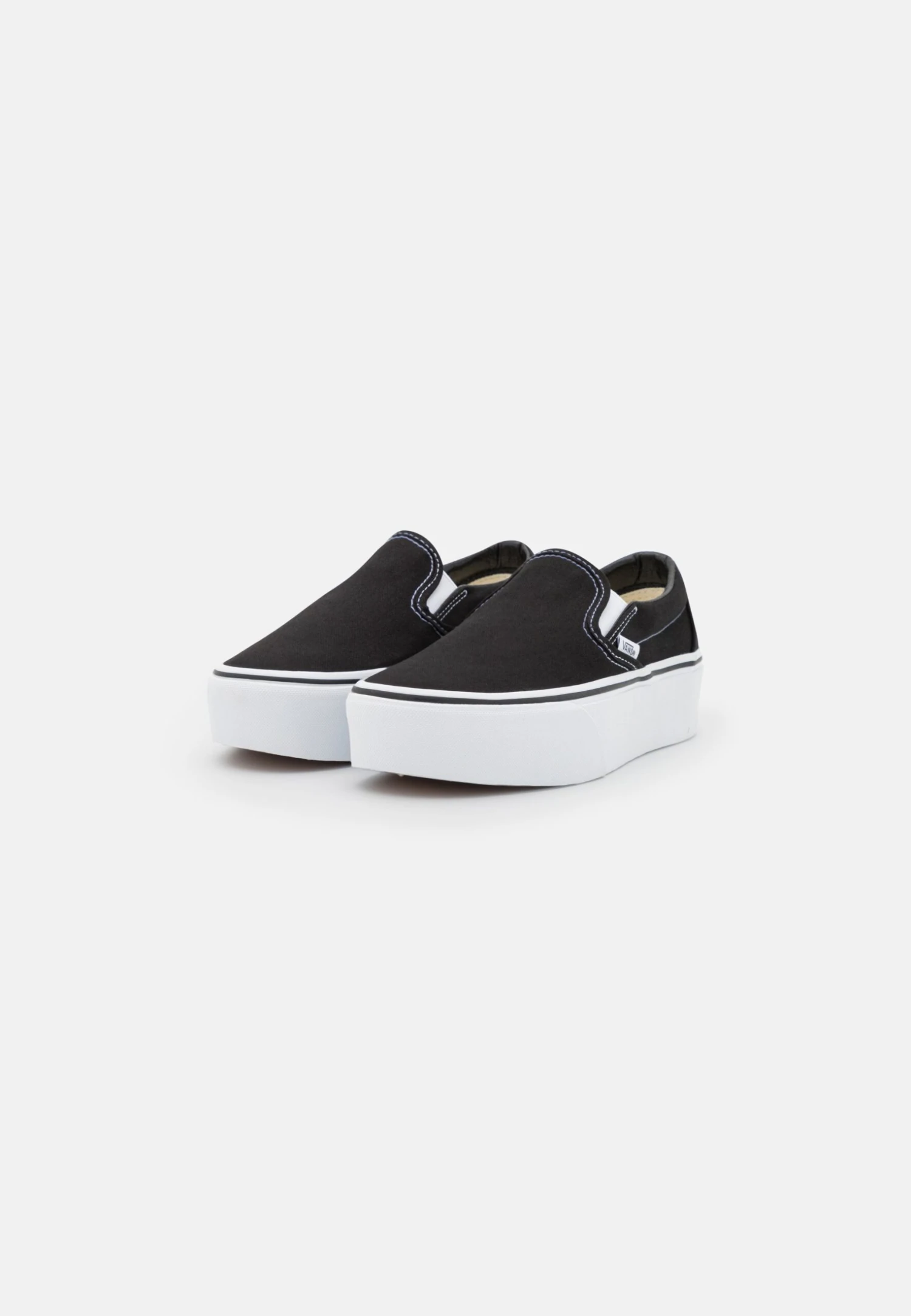 Vans Classic Stackform - Instappers - Black/True White 5 Vans Classic Stackform - Instappers - Black/True White - Afbeelding 3