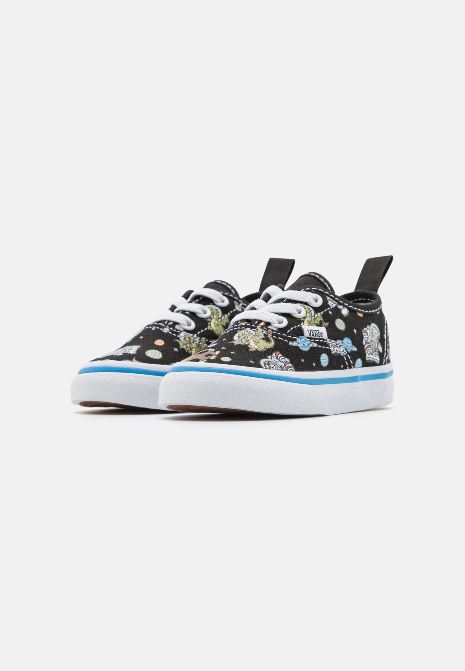 Vans Authentic Elastic Lace- Sneakers Laag - Glow Cosmic Zoo Black/Blue 4 Vans Authentic Elastic Lace- Sneakers Laag - Glow Cosmic Zoo Black/Blue - Afbeelding 2