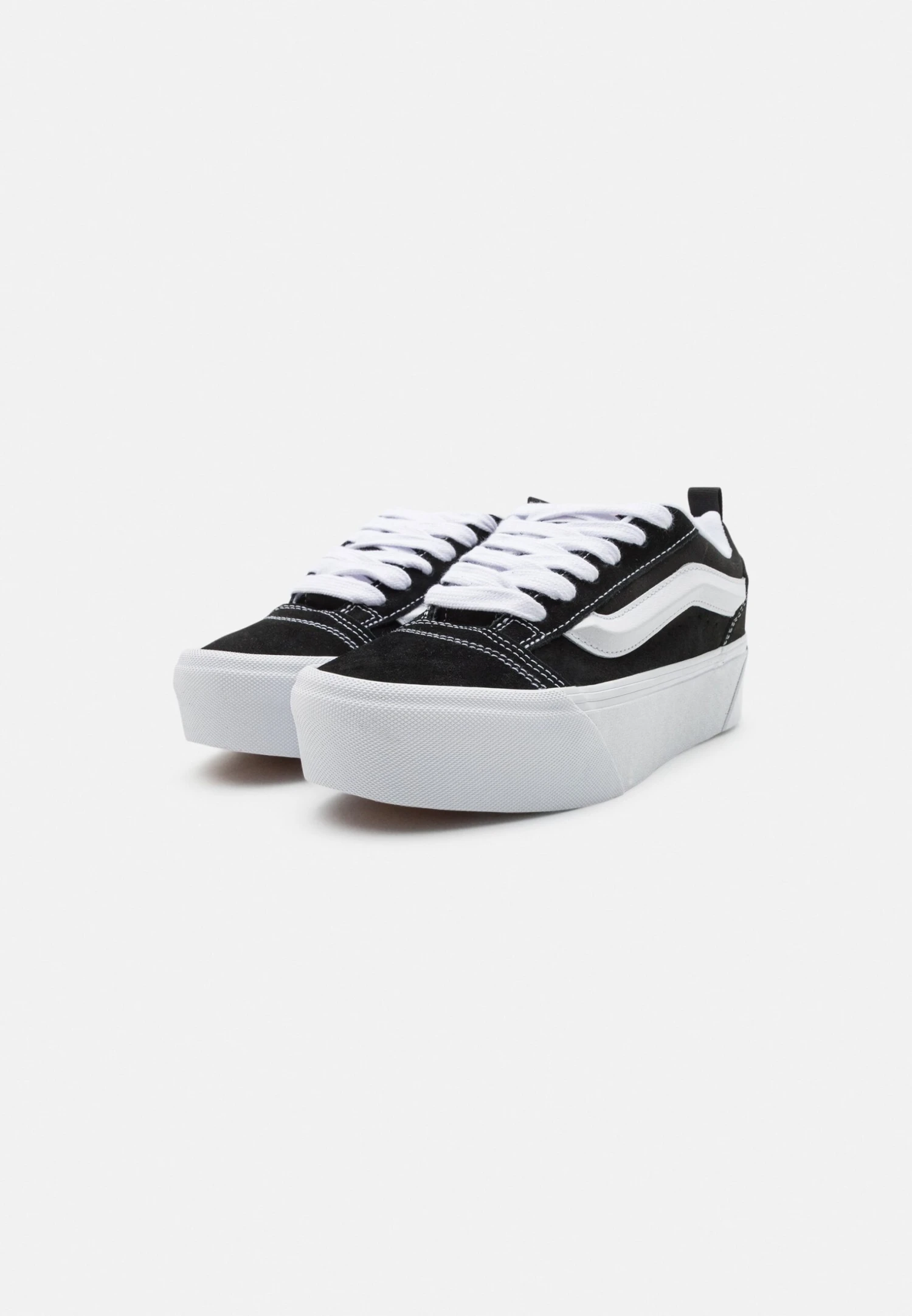 Vans Knu Stack - Skateschoenen - Black/True White 6 Vans Knu Stack - Skateschoenen - Black/True White - Afbeelding 4