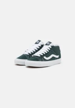 Vans Mid Skool 37 Unisex - Sneakers Hoog - Darkest Spruce/True White -Vans 86a076fd9141473aa8ed7342d7c9eb89