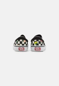 Vans Classic Slip On - Instappers - Black/White -Vans 87269b4bbd774d5b9fa88e6d3ec7a52e