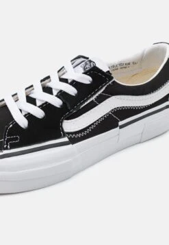 Vans Sk8-Low Reconstruct Unisex - Sneakers Laag - Black/White -Vans 87284d4bf79245a088f9ed92f48771f2