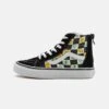 Vans Sk8-Hi Zip Unisex - Sneakers Hoog - Black/Multi-Coloured 2 Vans Sk8-Hi Zip Unisex - Sneakers Hoog - Black/Multi-Coloured -Vans 88a38a9a956449be8da777132be285a0